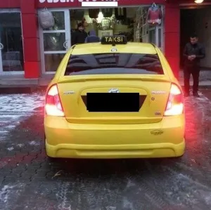 Hyundai Accent Era Mc 2006-2012 Uyumlu Arka Karlık Boyalı