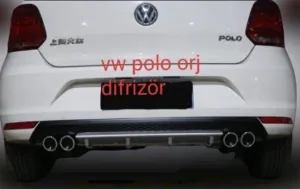 Volkswagen Polo 2009-2017 (6R) uyumlu Arka Difüzör ABS Plastik 2009-2014 modelleri Oto Aksesuar Shop'de. Kaliteli malzeme, hızlı kargo ve güvenli alışverişle