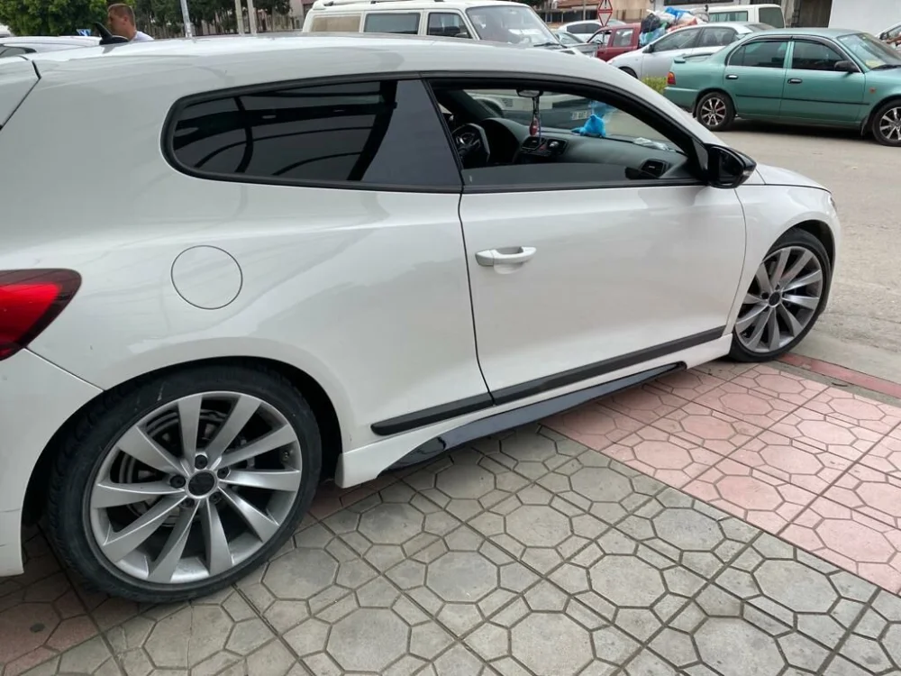 Drs Tuning Scirocco Uyumlu Yan Marşpiyel Boyalı - Çiftrenkli