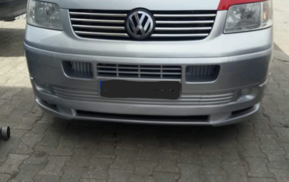 Volkswagen T5 Uyumlu Ön Tampon Eki Boyalı