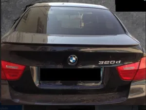 Bmw 3 Serisi 2005-2012 (E90) 20 Uyumlu (E90) İnce Anatomik Spoiler
