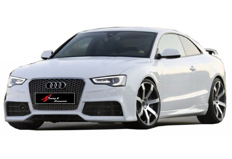 Audi A5 Uyumlu B8/B9 2007 C/2Kapı - Rs5 Marşpiyel Sağ Sol Set, Ham Ürün