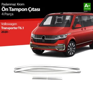 S-Dizayn VW Transporter T6.1 Krom Ön Tampon Çıtası 4 Prç. 2020-2025Araca &Ouml;zel Krom Aksesuar
&Uuml;r&uuml;n &Ouml;zellikleri:Krom &uuml;r&uuml;nler ara&cced