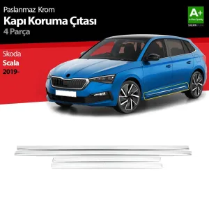 S-Dizayn Skoda Scala Krom Kapı Koruma Çıtası 4 Prç. 2019 ÜzeriNot: &Ouml;n &Ccedil;ıta 100 cm Arka &Ccedil;ıta 60 cm
Krom + ABS Plastik Kapı Koruma &Ccedil;ıtas