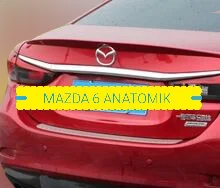 Mazda 6 Uyumlu Anatomik Spoiler 2016-Boyalı