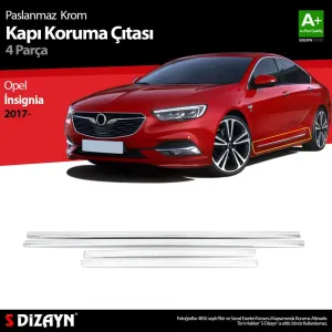 Opel Insignia Uyumlu Krom Kapı Koruma Çıtası 4 Parça. 2017 Üzeri