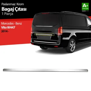 Mercedes-Benz Vito W447 Krom Bagaj Çıtası 2014-2020