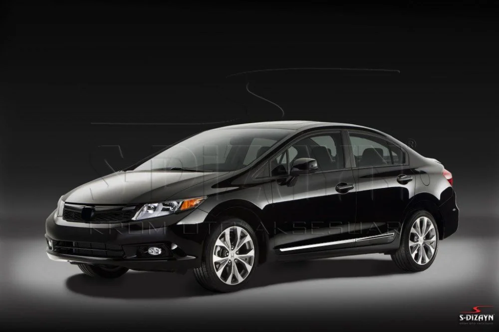 Drs Tuning Honda Civic Kapı Koruma Çıtası Krom 2012-2016