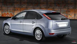 Ford Focus C307 Uyumlu 2 Hatchback Kapı Koruma Çıtası Krom 2008-2011