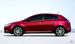 Fiat Bravo Type 198 (Bravo) Kapı Koruma Çıtası Krom 2008-2013