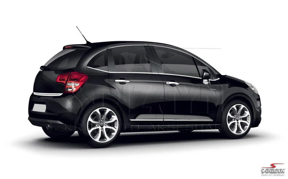 Drs Tuning Citroen C3 Kapı Koruma Çıtası Krom 2010-2016
