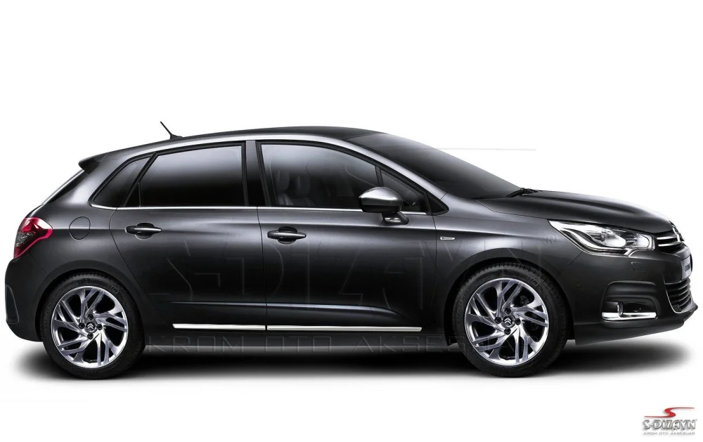 Drs Tuning Citroen C4 HB Kapı Koruma Çıtası Krom 2010-2020
