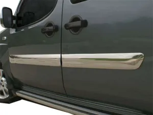 Fiat Doblo 223 Uyumlu 1 Yan Kapı Çıtası 4 Parça Krom (Geniş) 2006-2010