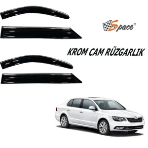 Skoda Superb 2008-2015 (3T) uyumlu Krom Cam Rüzgarlığı 2013-2015/ Caru420 modelleri Oto Aksesuar Shop'de. Kaliteli malzeme, hızlı kargo ve güvenli alışverişle