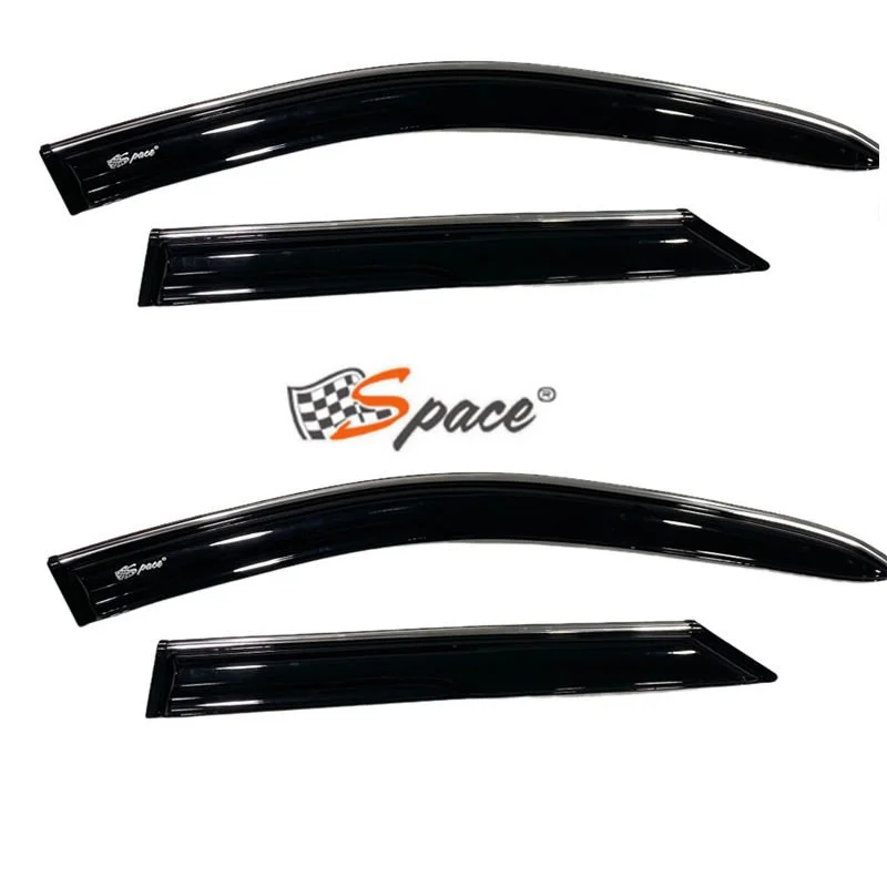 Krom cam rüzgarlığı 1.2mm Volkswagen Polo 2011 4'lü / CARU456