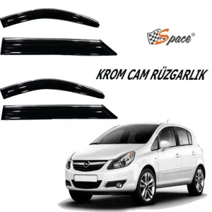 Krom Cam Rüzgarlığı  1.2Mm Opel Corsa D 4'Lü / Caru452 thumb 1