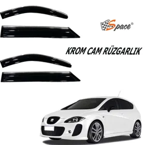Seat Leon 2005-2012 (1P) uyumlu Krom Cam Rüzgarlığı 1.2Mm 2004-2010 4'Lü / Caru451 modelleri Oto Aksesuar Shop'de. Kaliteli malzeme, hızlı kargo ve güvenli