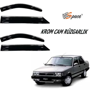 Krom Cam Rüzgarlığı 1.2Mm Tofaş -Doğan-Kartal-Şahin 4'Lü / Caru435