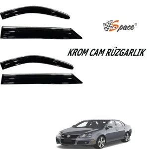 Krom Cam Rüzgarlığı 1.2Mm Jetta 2005-2010 4'Lü 457