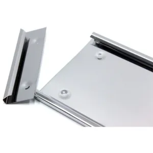 Plakalık Paslanmaz Krom Metal  / Daply45 thumb 3