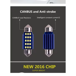 Dekoratif Led Ampul 18Smd Canbus 41Mm Sofit Ampul Beyaz/ Laam871 thumb 2