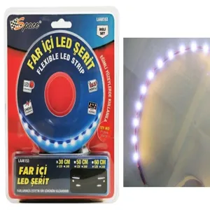 oto uzay uyumlu Far İçi Led Şerit Beyaz / Laak153-30-12 modelleri Oto Aksesuar Shop'de. Kaliteli malzeme, hızlı kargo ve güvenli alışverişle hemen inceleyin.