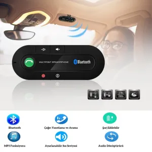 Kendinden Hoparlörlü Bluetooth Kit / Icca98 thumb 2