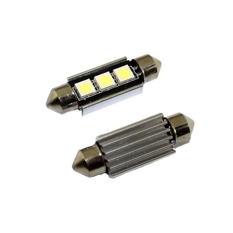 Ledli Dekoratif Sofit Ampul 2X3 Smd Canbus Beyaz 12V/Laam153