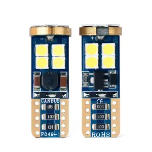 Led Ampul T10-12Smd Canbus'lı Beyaz 2'Li Set 12V 629