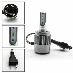 Space Orijinal Volkswagen H7 Led Far Ampulü 36W 4800LM 12V-32V / LAAM808 - Görsel 2