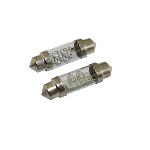 Space Sofit Dekoratif Led Ampul (2X4Led) Mavi 12V/ Laam113-2-12