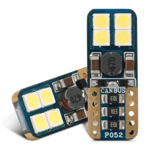 Led Ampul T10 8 Smd Canbus'lı Beyaz 2'Li Set 12V 628