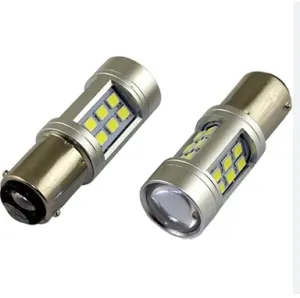 Led Ampul Çift Duylu Şaşı Tırnak Canbus 24V Beyaz 617