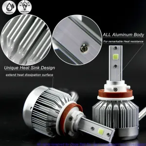 Led Far Ampulü H11-3500Lmx2-30W-12V Buz Mavisi / Laam705 thumb 4