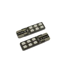 Space Led Ampul Dipsiz T10-12Smd Mavi 2'Li Set 24V / Laam640-1