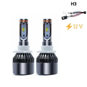 Space Led Far Ampulü H3 33W-3300Lmx2-12V / Laam489