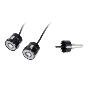 Gündüz Ledi Geçmeli Angel Sinyalli Beyaz-Sarı-12V / Laam624 - Görsel 2