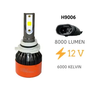 Led Far Ampulü Beyaz 48W 12V 8000Lm H9006 / Laam98 thumb 2
