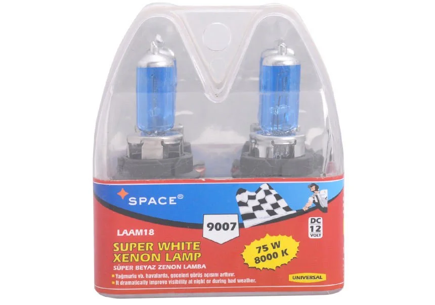 Süper White 9007 75W 12V Ampul / Laam18