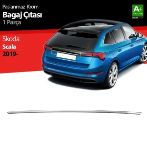 S-Dizayn Skoda Scala Krom Bagaj Çıtası 2019 ÜzeriAraca &Ouml;zel Krom Aksesuar&Uuml;r&uuml;n &Ouml;zellikleri:Krom &uuml;r&uuml;nler ara&ccedil; &uuml;zerinde u