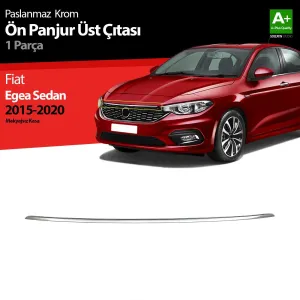 S-Dizayn Fiat Egea Sedan Krom Ön Panjur Üst Çıtası 2015-2020Not:&nbsp;2015-2020 Model Arası Makyajsız Kasa Egea Model Araca Uyumludur.
Araca &Ouml;zel Krom Akse