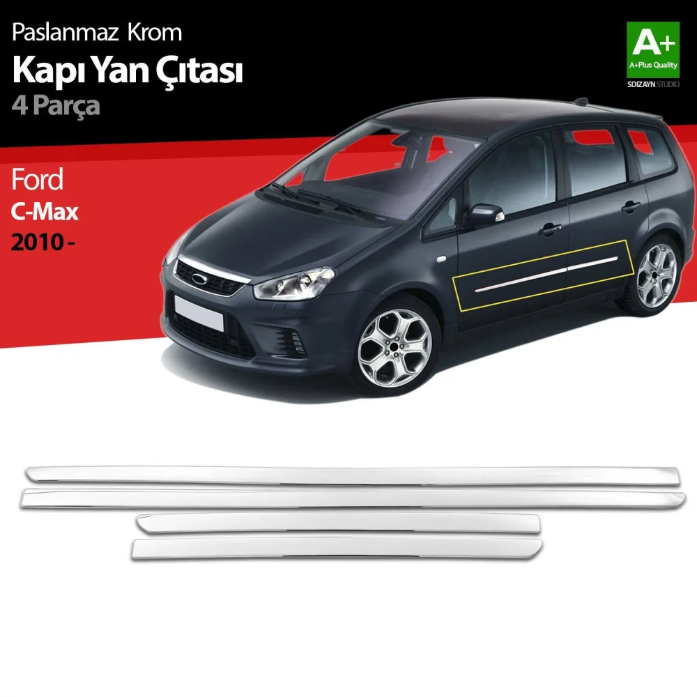 Drs Tuning Ford C-Max Krom Kapı Yan Çıtası 2010-2019