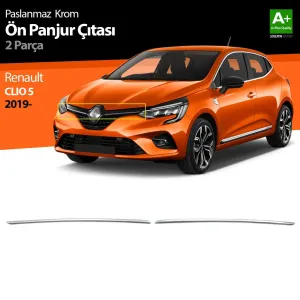S-Dizayn Renault Clio 5 Krom Ön Panjur 2 Prç. 2019 ÜzeriAraca &Ouml;zel Krom Aksesuar&Uuml;r&uuml;n &Ouml;zellikleri:Krom &uuml;r&uuml;nler ara&ccedil; &uuml;ze