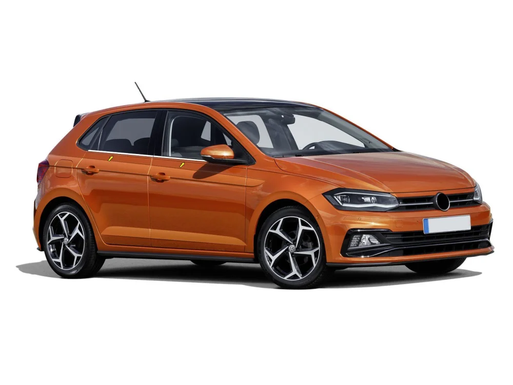 Drs Tuning VW Polo MK6 Krom Cam Çıta 4 Prç. 2017-2021