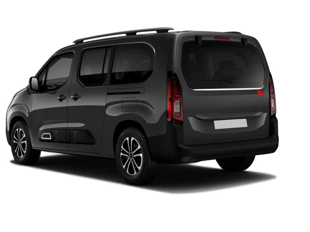 Drs Tuning Citroen Berlingo Krom Bagaj Camı Alt Çıtası 2019 Üzeri