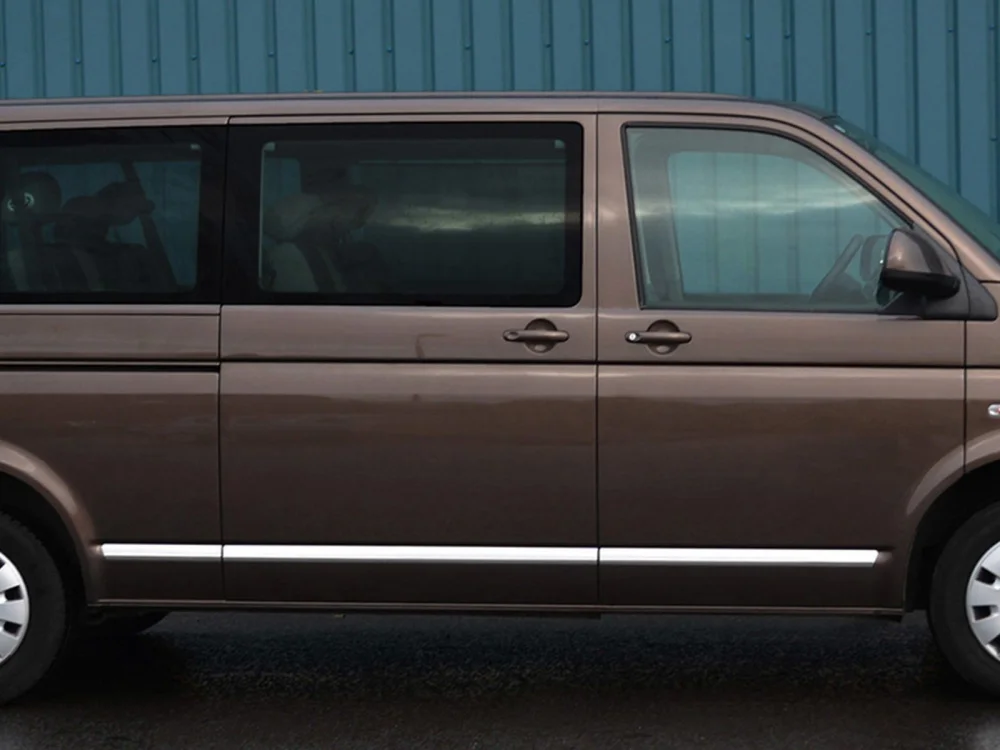 Drs Tuning VW T5 Transporter Krom Yan Kapı Çıtası 5 Prç. (K.Ş) 2010 Üzeri