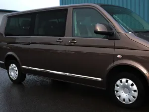Volkswagen T5 Caravelle Krom Yan Kapı Çıtası 7 Prç. (U.ş.) 2010 Üzeri