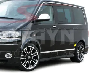 Drs Tuning Vw T6 Transporter Krom Yan Kapı Çıtası 7 Prç. (U.şasi) 2015-2019