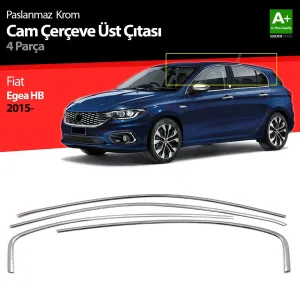 S-Dizayn Fiat Egea HB Krom Cam Üst Çıtası 4 Prç. 2015 Üzeri A+ KaliteAraca &Ouml;zel Krom Aksesuar&Uuml;r&uuml;n &Ouml;zellikleri:Krom &uuml;r&uuml;nler ara&cce