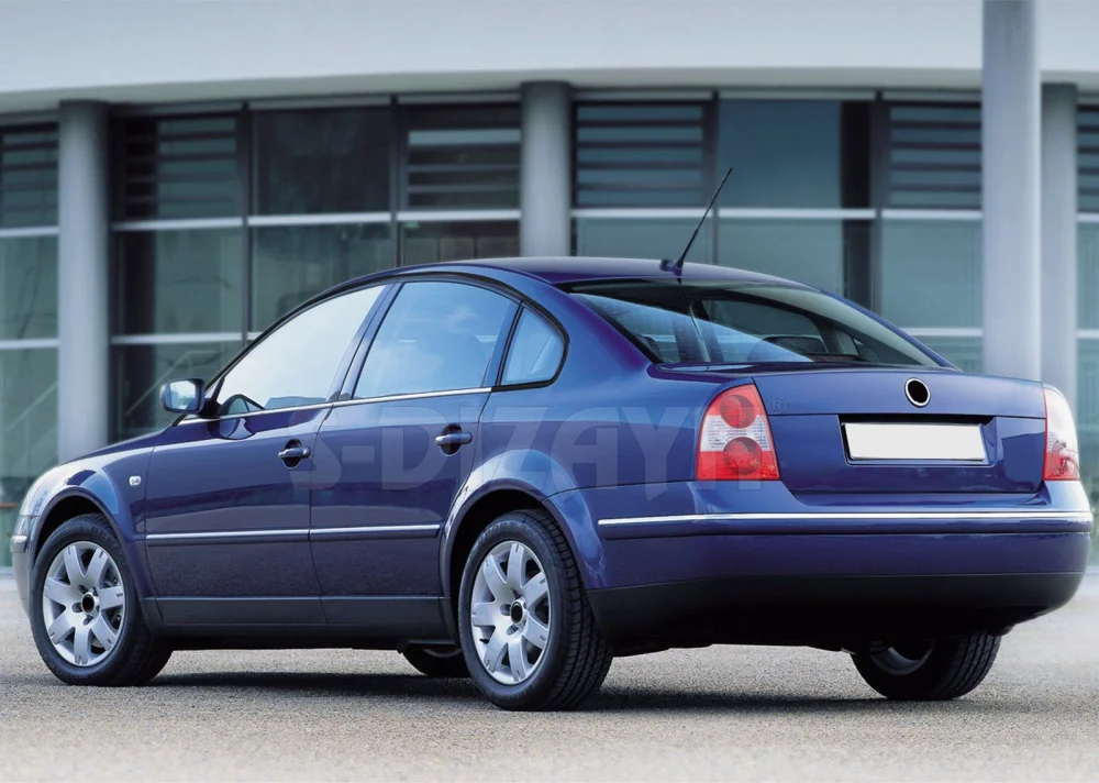 Drs Tuning VW Passat 3B Krom Cam Çıtası 4 Prç 1998-2005